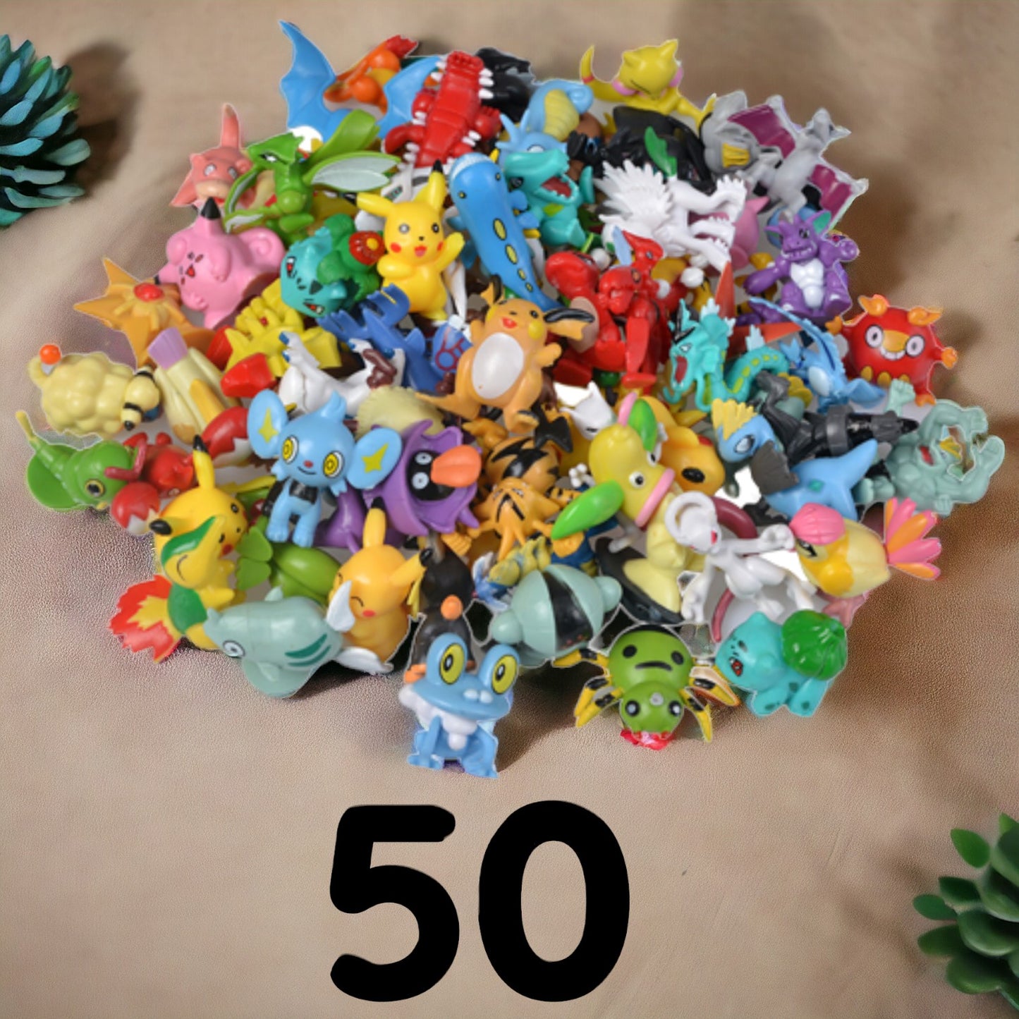 Lot of Pokémon figurines (4 to 6cm)