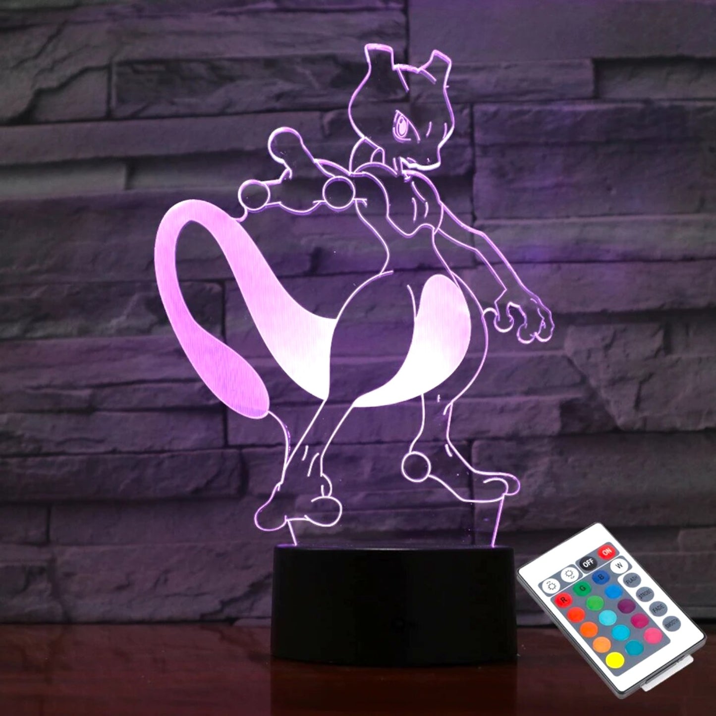 Pokémon 3D LED night light