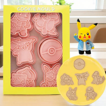 Pokémon Cookie Cutters