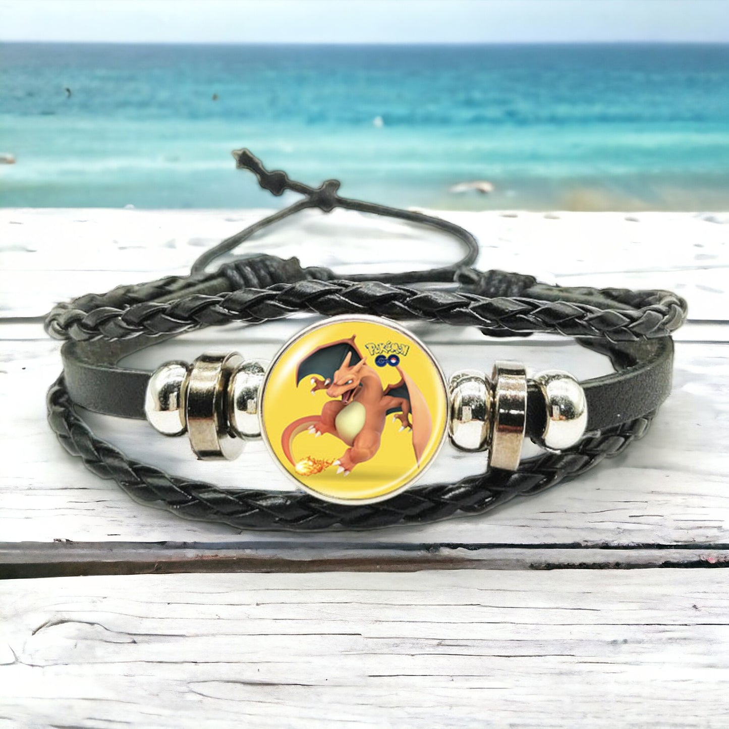 Pokémon Leather Bracelet