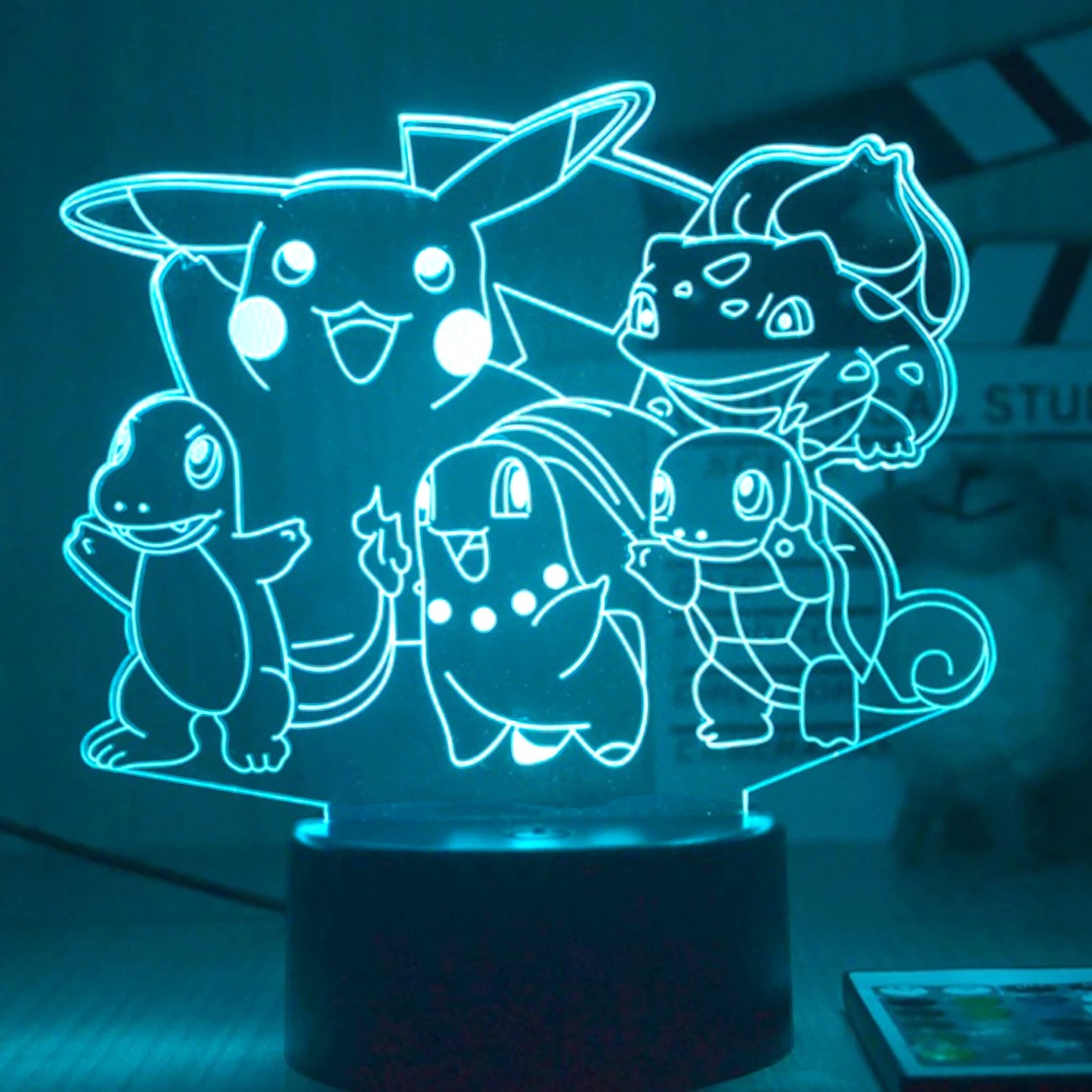 Veilleuse LED 3D Pokémon