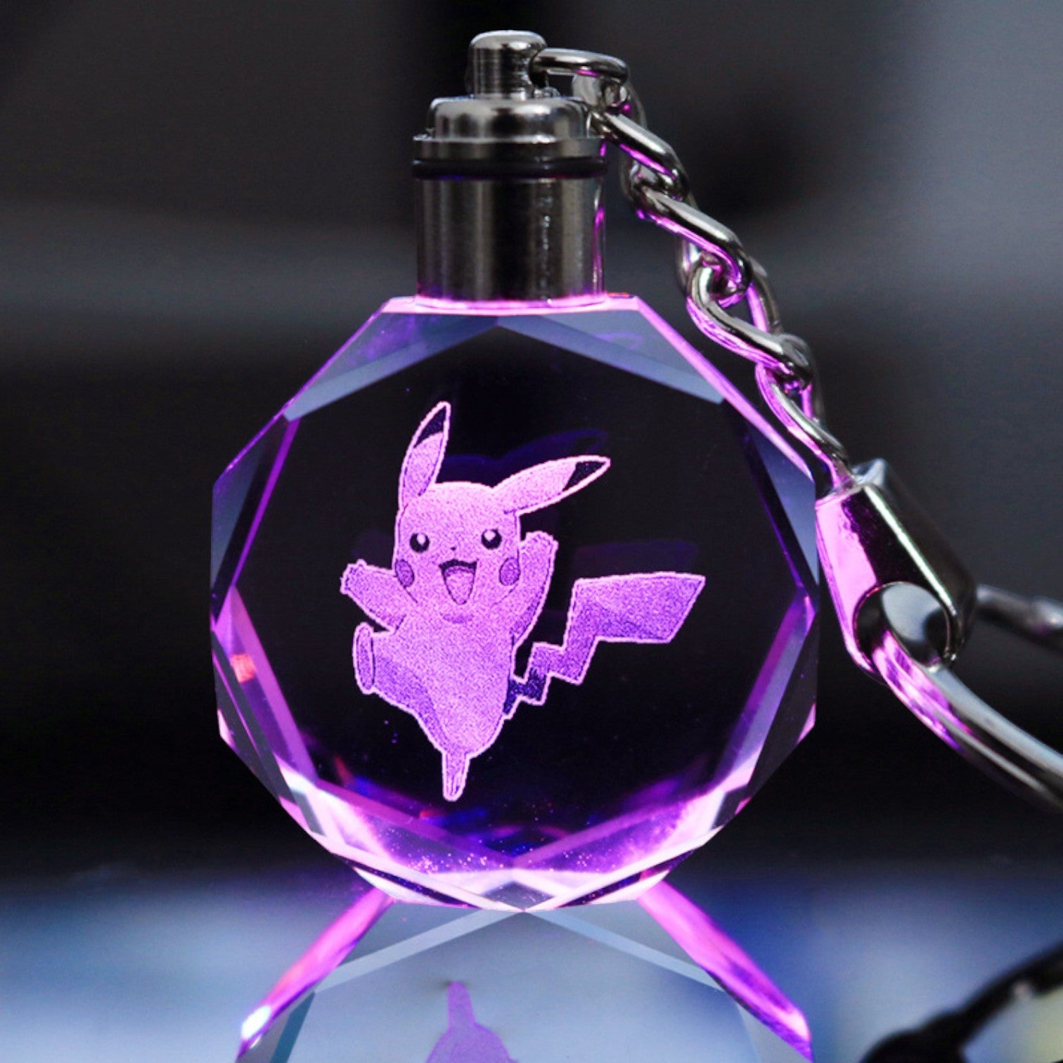Pokemon light up keychain